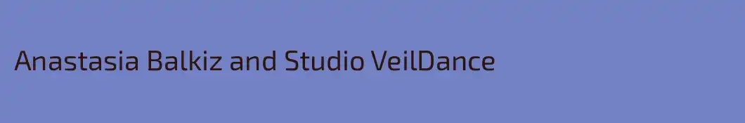 Anastasia Balkiz and Studio VeilDance